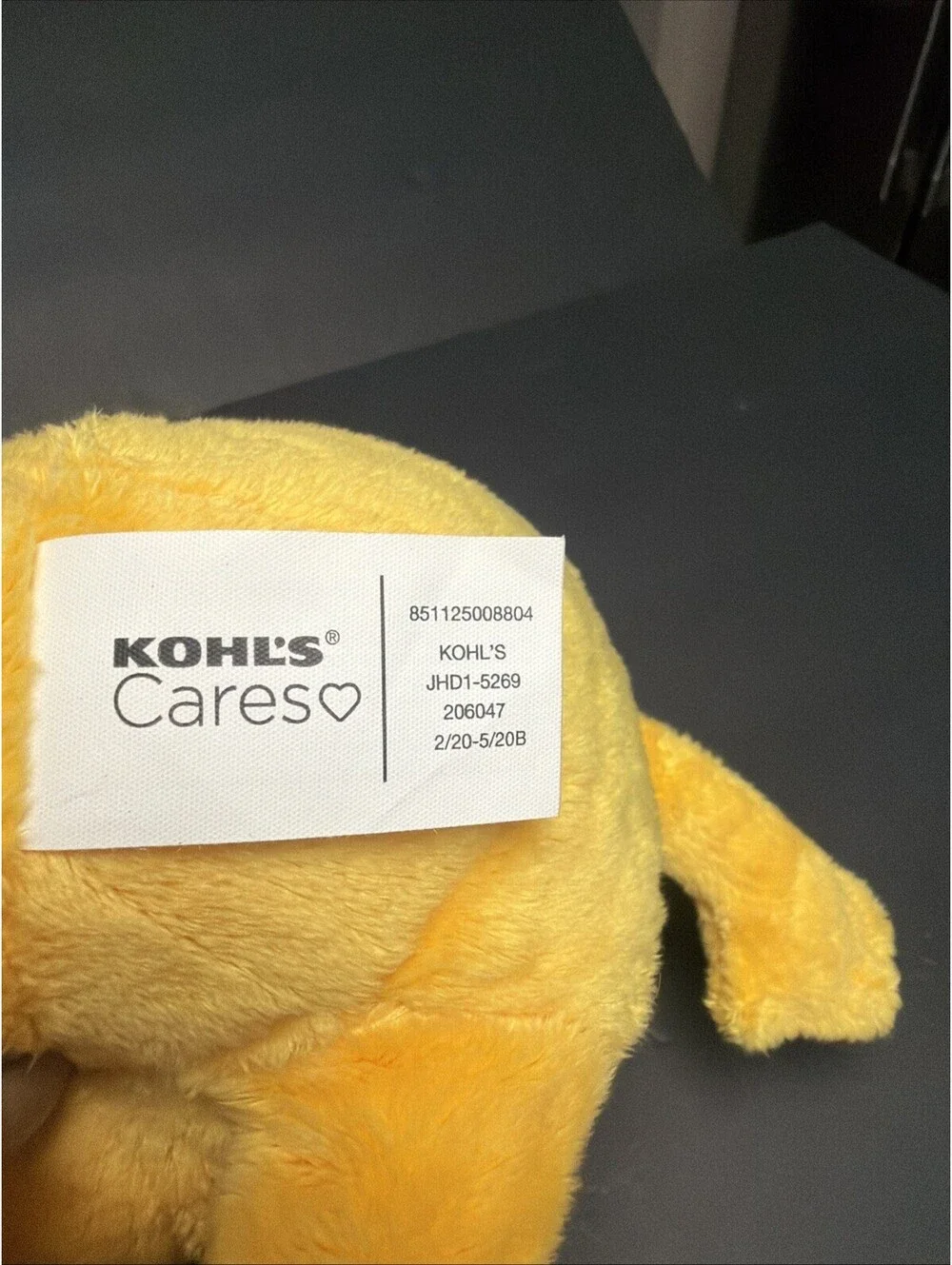 NWOT Dr. Seuss Yellow Lorax Plush 11